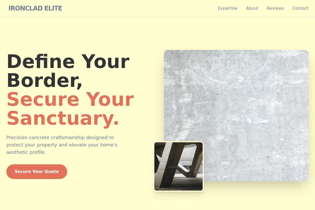 Privacy Concrete