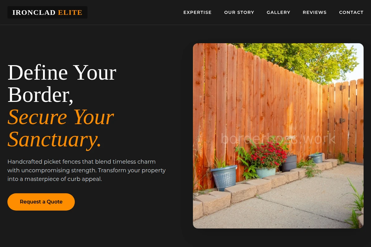 Picket Fence Builder